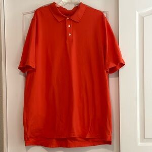 Men’s Croft &Barrow Polo in a watermelon color. XXLTall. 3 button closure.